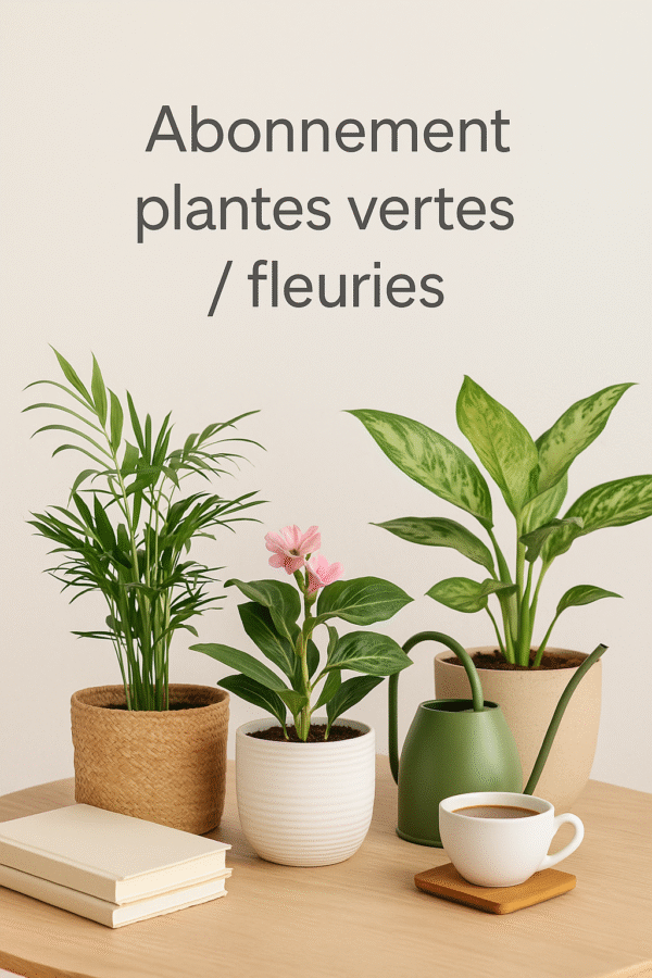 Abonnement plante verte/fleurie