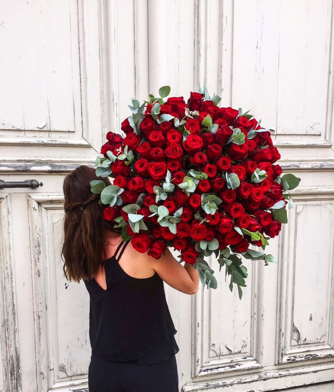 Bouquet De Roses Rouges Equateur L Atelier Armelle
