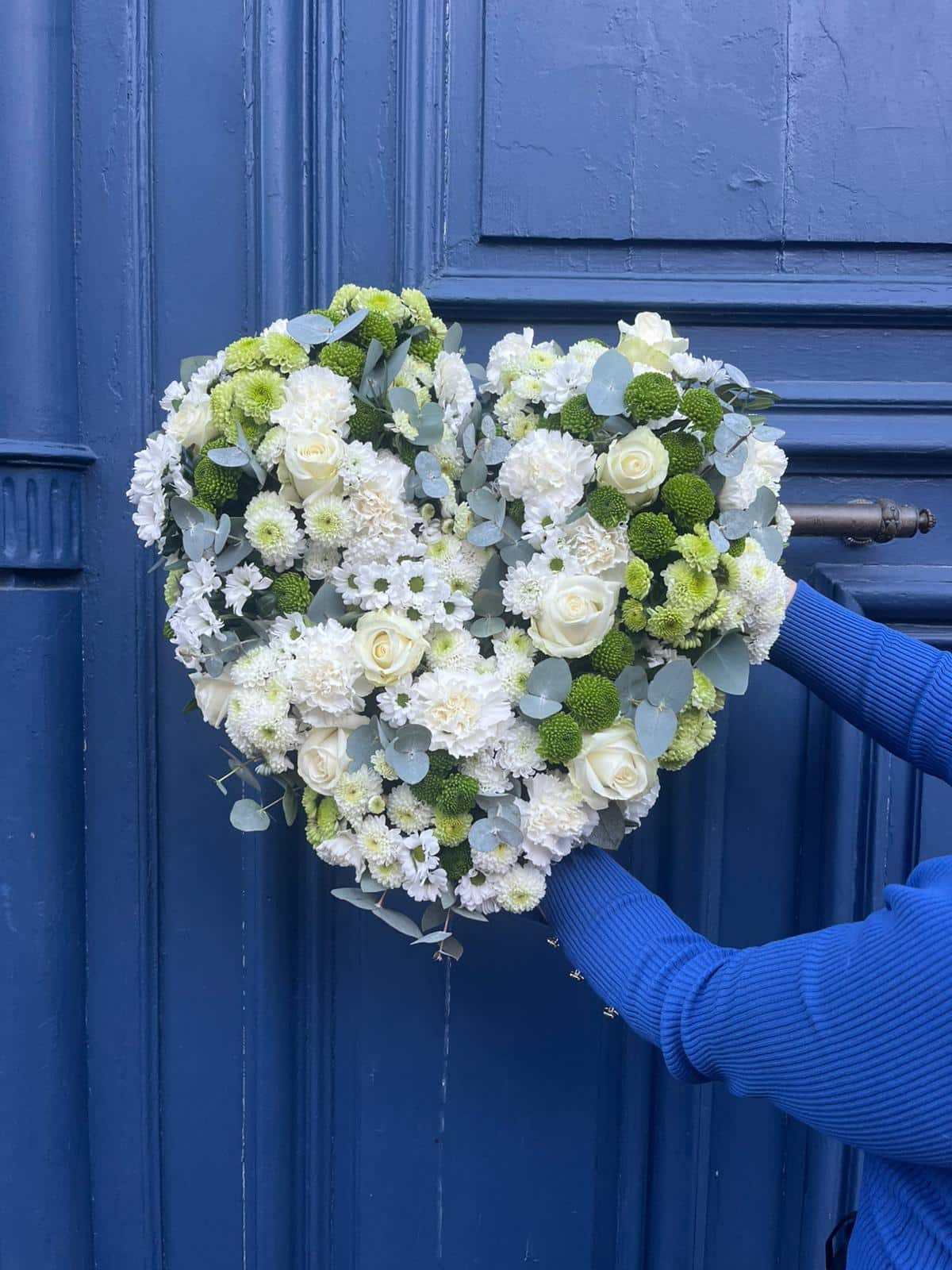 coeur coeur de deuil cérémonie deuil Livraison Le Mans gratuite